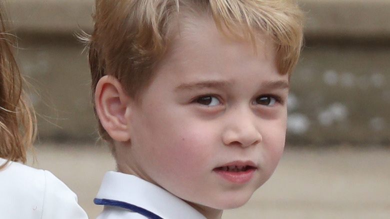 Prince George smiling