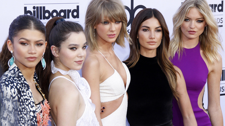 Taylor Swift, Zendaya, and other squad members