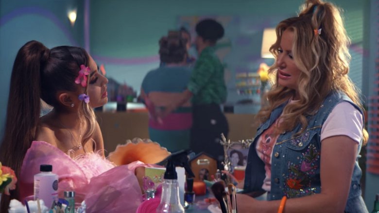 Ariana Grande and Jennifer Coolidge in Thank U, Next