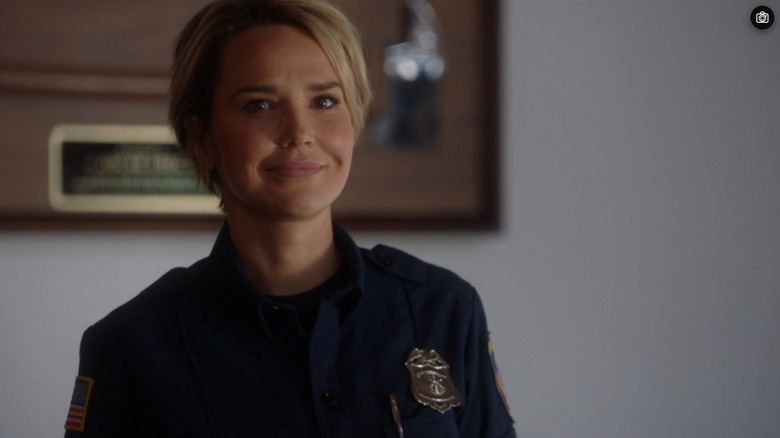 Arielle Kebbel as Lucy in 9-1-1