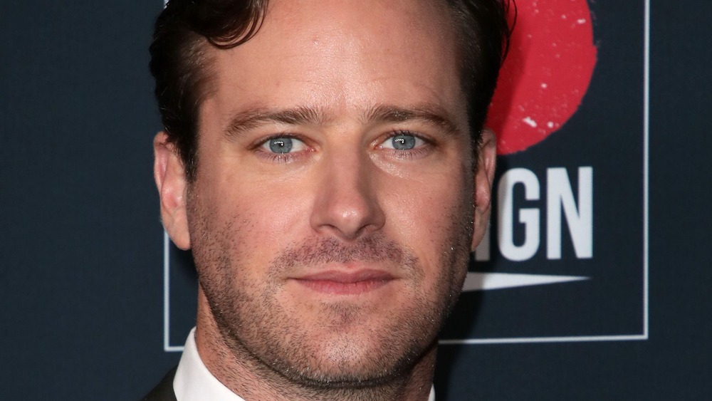 Armie Hammer serious 