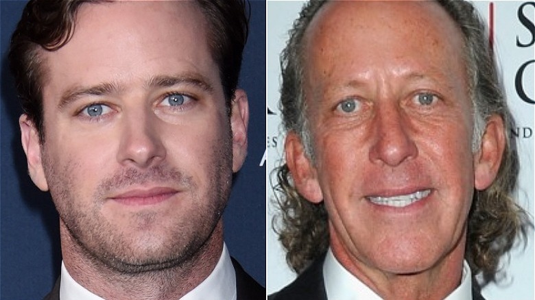 Armie Hammer and Michael Armand Hammer