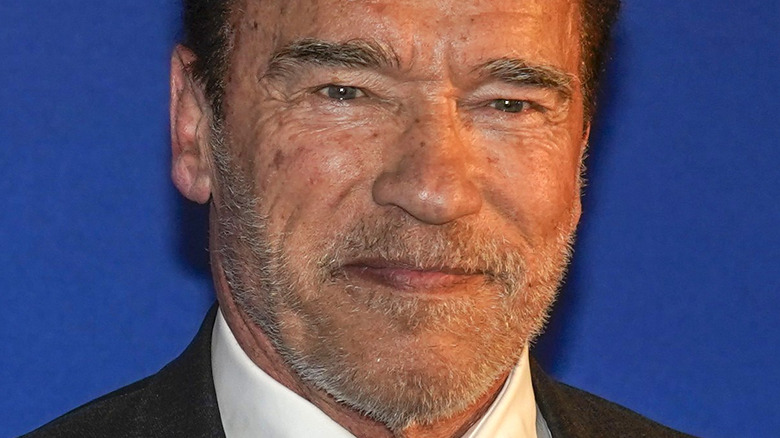 Arnold Schwarzenegger on the red carpet