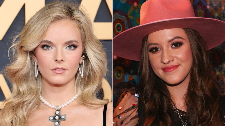Split image of Karley Scott Collins and Maggie Baugh.