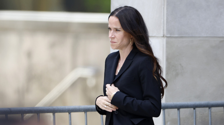 Ashley Biden looking pensive