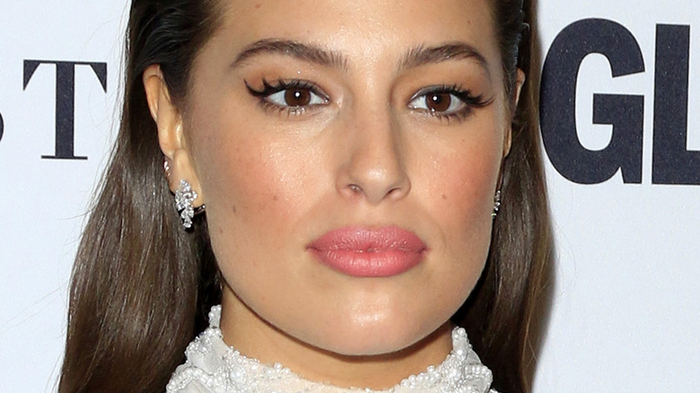 Ashley Graham smiling