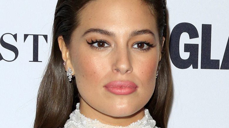 Ashley Graham smiling