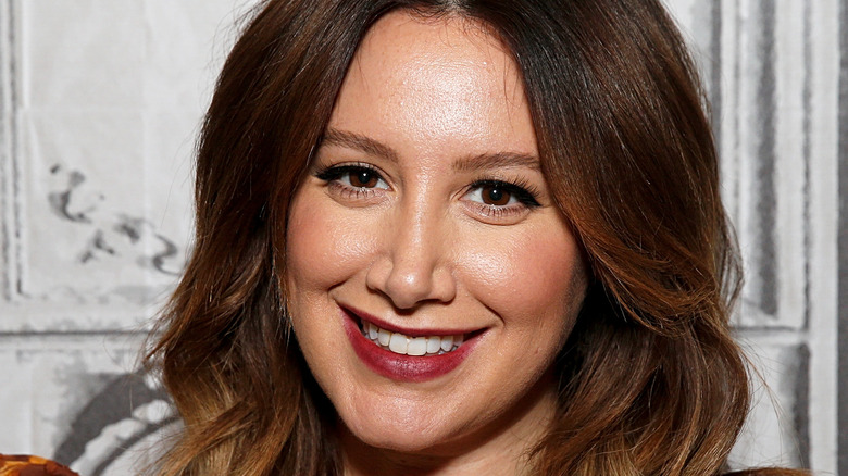 Ashley Tisdale smiling