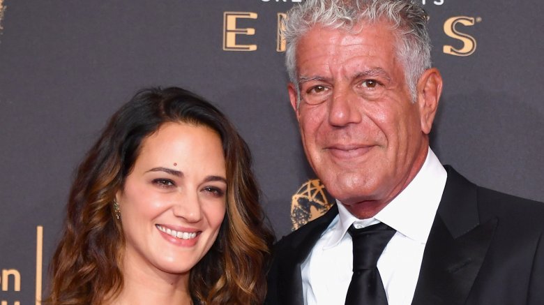 Asia Argento and Anthony Bourdain