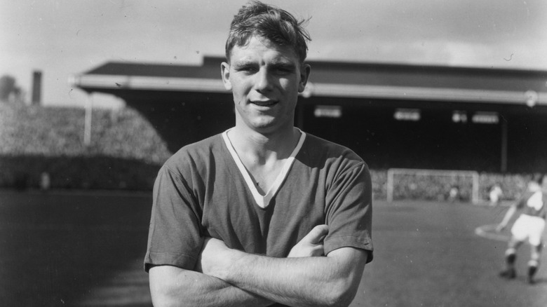 Duncan Edwards smiling