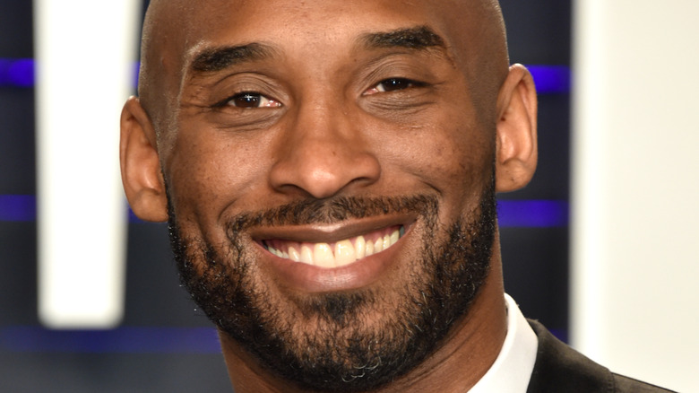 Kobe Bryant smiling 