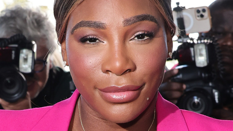 Serena Williams smiling