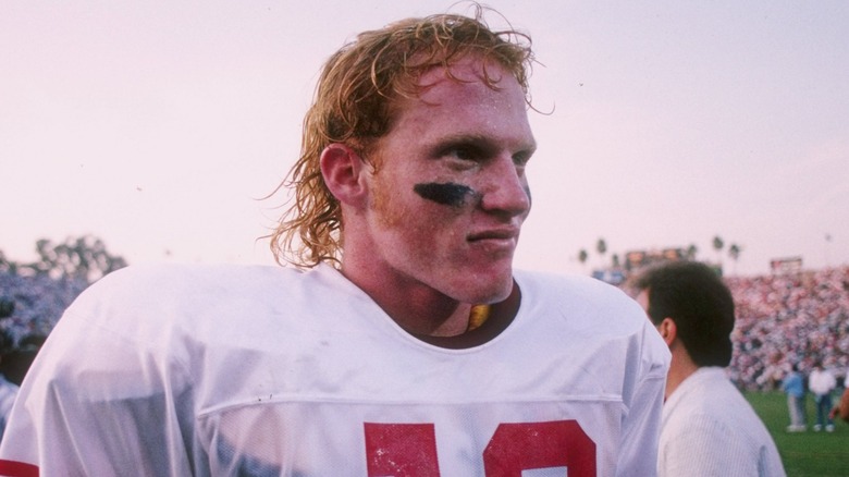 Todd Marinovich in USC football jersey