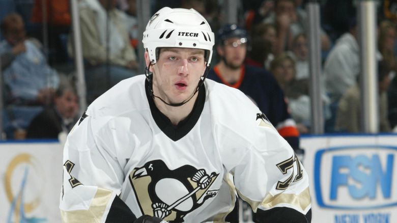 Konstantin Koltsov on the rink