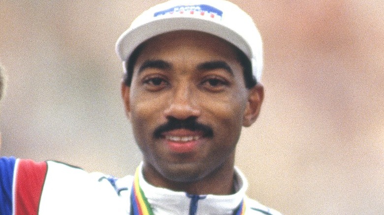 Gold medalist Greg Foster