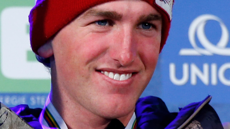 Kyle Smaine smiling in Austria in 2015
