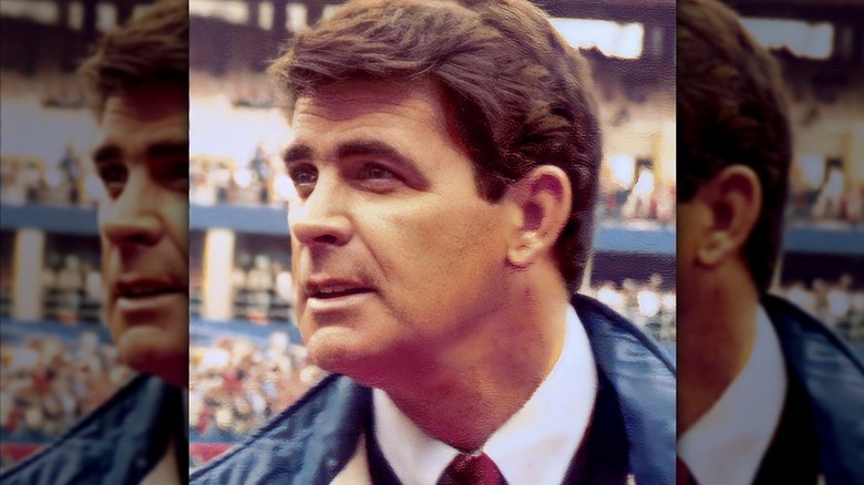 Mike Shannon looking right