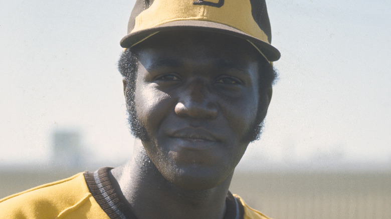 Nate Colbert smiling in Spring Training 1969