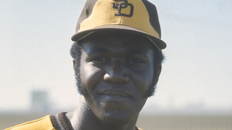 Nate Colbert smiling in Spring Training 1969