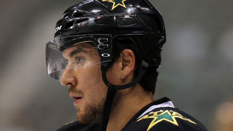 Raymond Sawada playing hockey in 2011