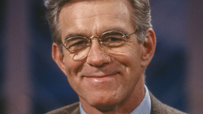 Tim McCarver smiling at the '92 Winter Olympics