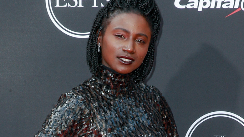 Tori Bowie at the 2018 ESPYS in Los Angeles
