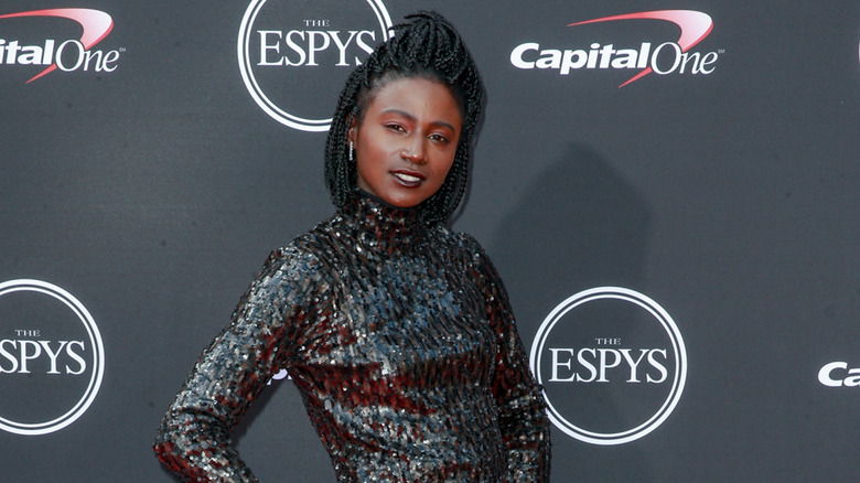 Tori Bowie at the 2018 ESPYS in Los Angeles