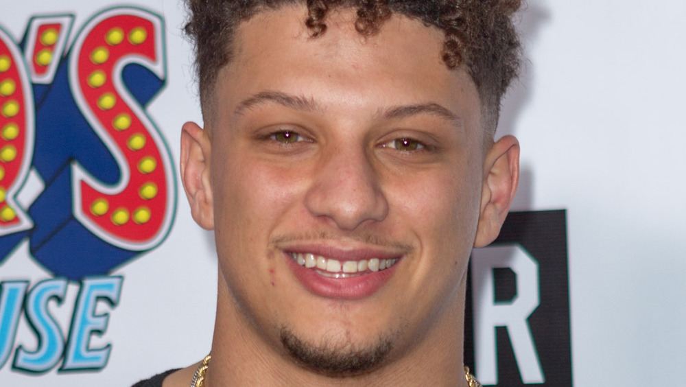 Patrick Mahomes smile