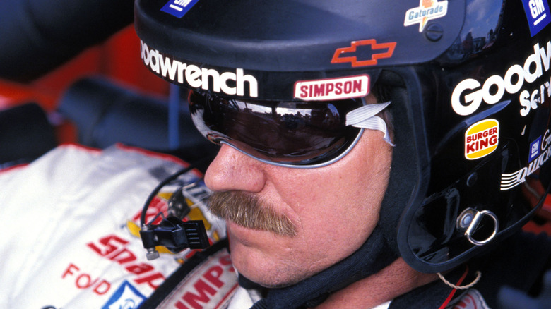 Dale Earnhardt Sr. driving