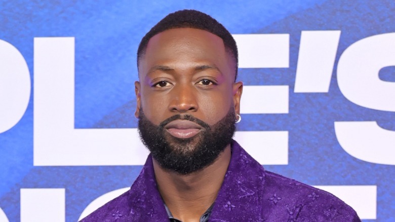 Dwyane Wade posing