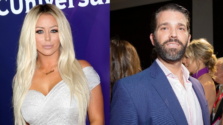 Aubrey O'Day and Donald Trump Jr.