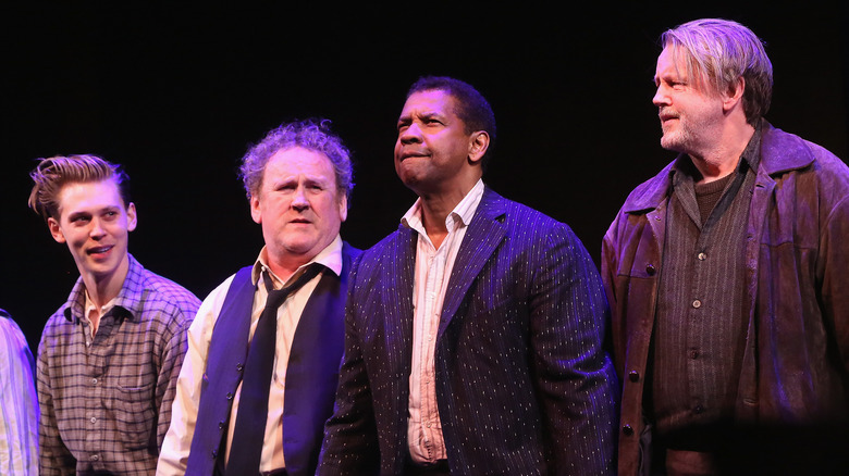 Austin Butler, Denzel Washington and others onstage