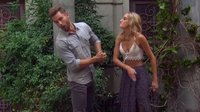 Nick Viall gets slapped by Josephine Tutman