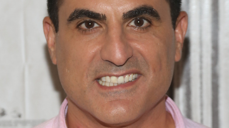 Reza Farahan on the red carpet