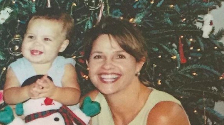 Baby Bailee Madison and her mother