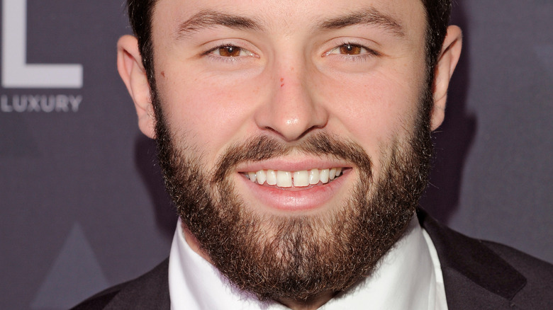 Baker Mayfield smiling