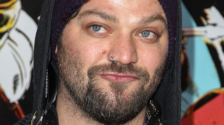 Bam Margera smirking