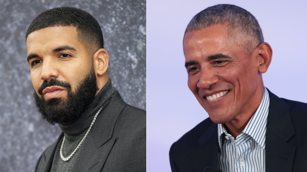 Drake and Barack Obama