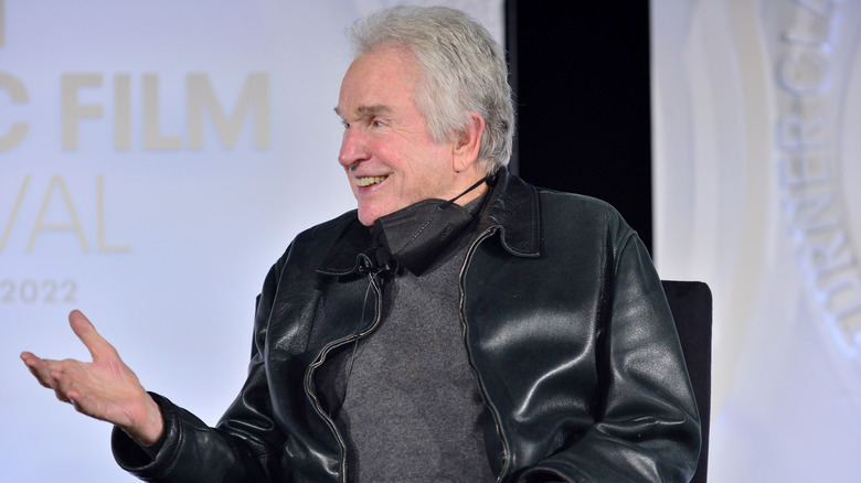Warren Beatty smiling
