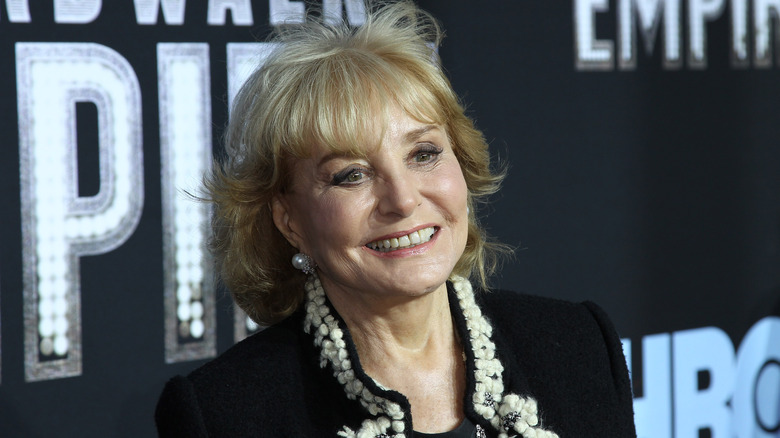 Barbara Walters smiling