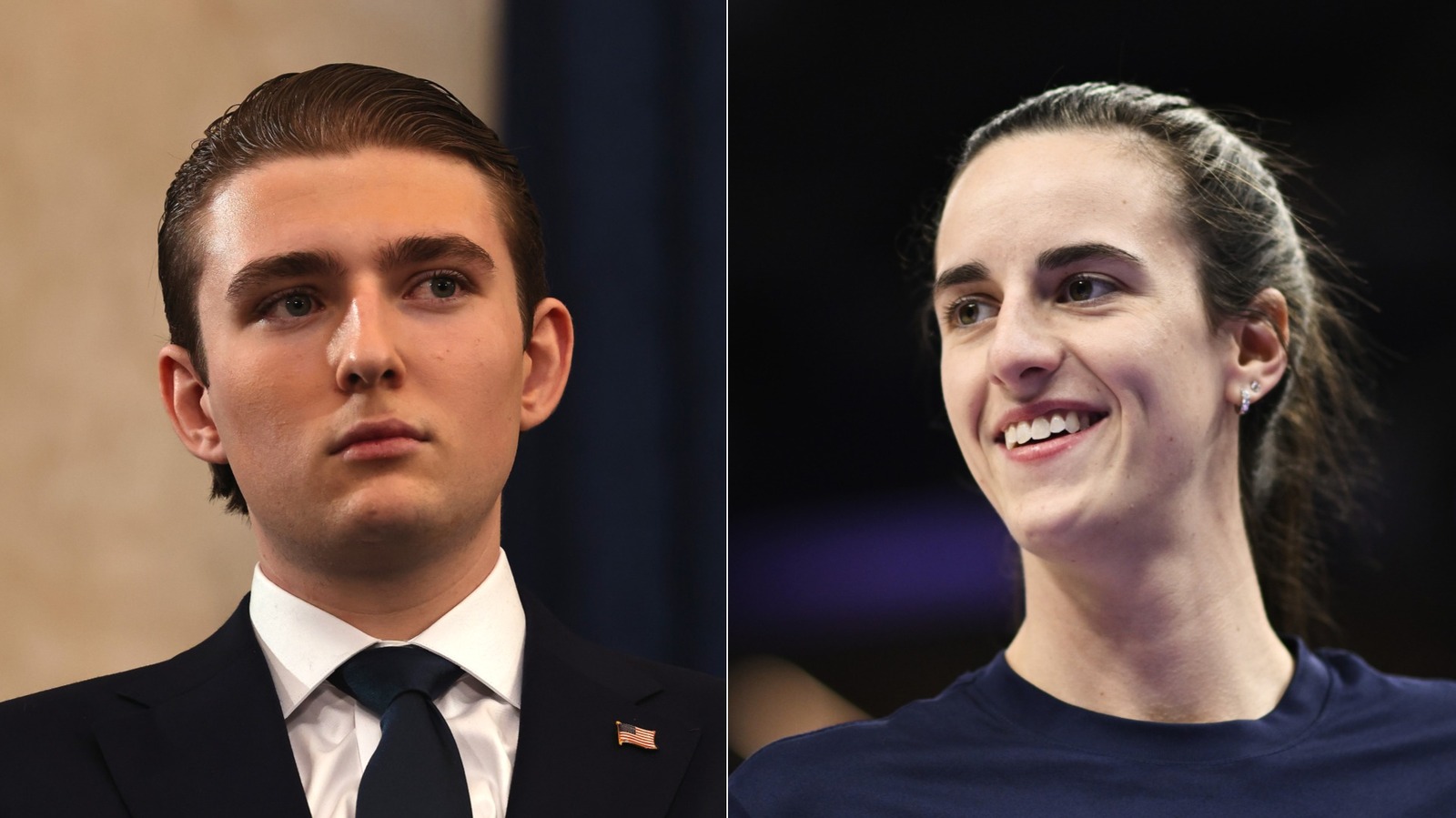 Barron Trump & Caitlin Clark Rumors Have Everyone Asking The Same Thing