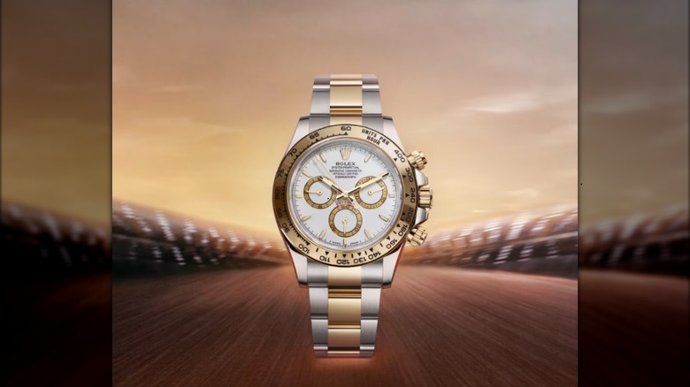 A Rolex Daytona watch