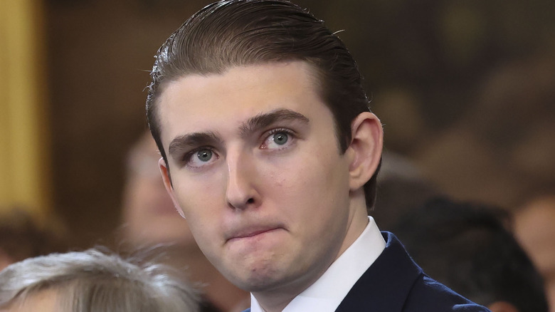 Barron Trump at the inauguration