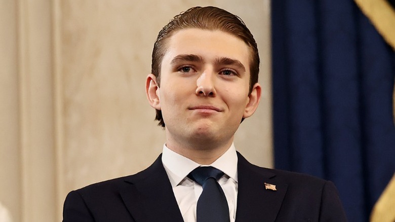 Barron Trump attends the inauguration of Donald Trump in Washington, DC (2025)