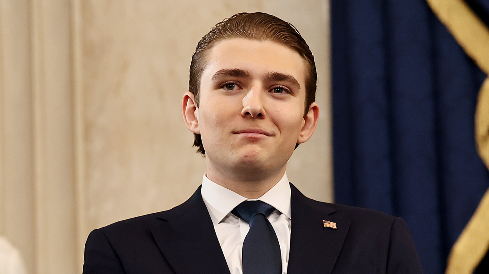 Barron Trump Comes Out Of Hiding For Mar-A-Lago Thanksgiving With A ...