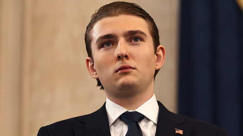 Barron Trump at Donald Trump's inauguration
