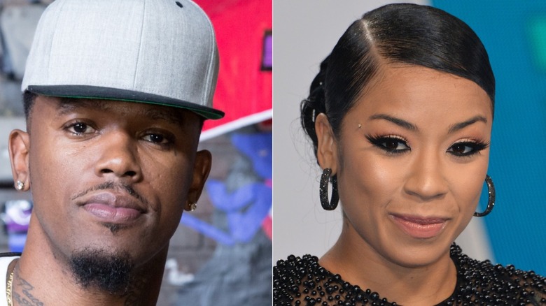 Daniel Gibson and Keyshia Cole split image