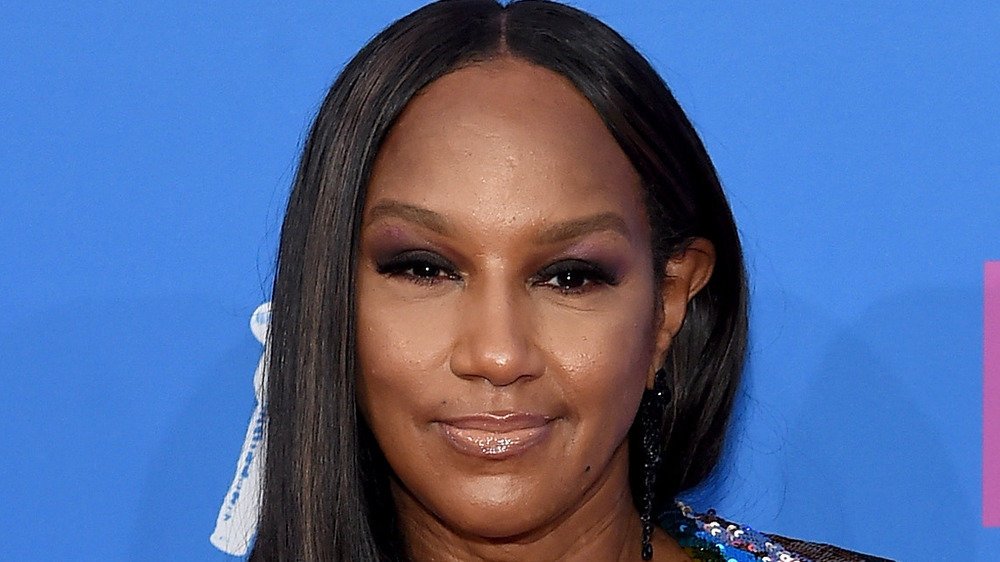 Jackie Christie on red carpet