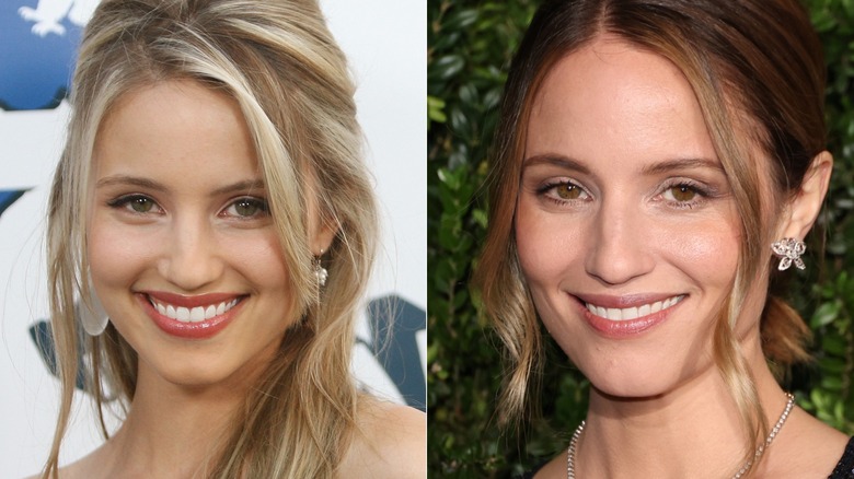 Dianna Agron before and after at least one nose job