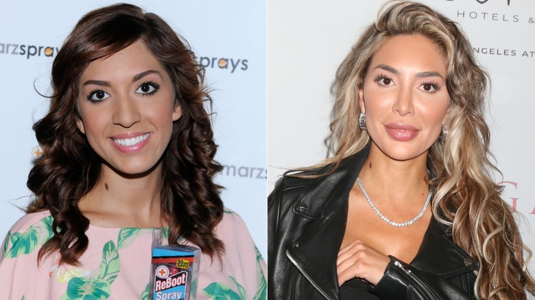 Farrah Abraham before and after nose job